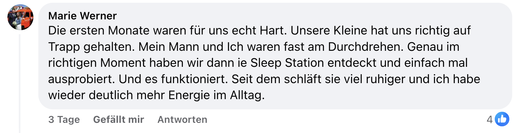 Marie Werner Kommentar